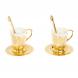 Кофейный набор &amp;quot;Орнамент&amp;quot; на 2 персоны 170 мл Златоуст 127031
