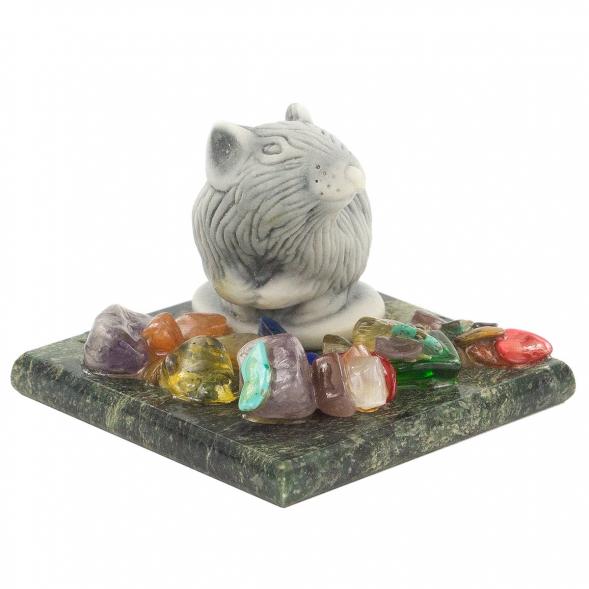 Сувенир из мрамолита &amp;quot;Крыса&amp;quot; 120261