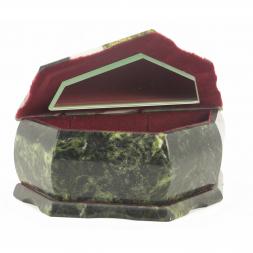 Шкатулка Ракушка с мозаикой 16х9,5х6 см