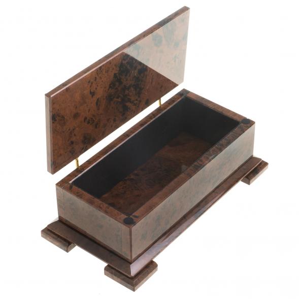 Шкатулка &amp;quot;Купюра 100 долларов&amp;quot; камень обсидиан 122961