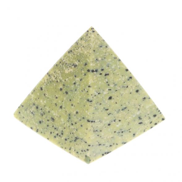 Пирамида из камня змеевик 5х5х5,5 см 126878