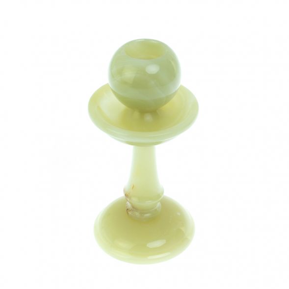 Подсвечник из оникса 7х7х16,5 см (3х6) 128824