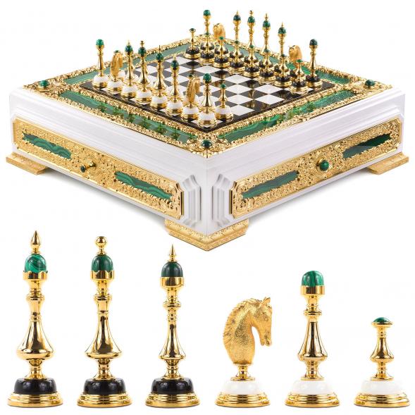 Эксклюзивные шахматы &amp;quot;Императорские&amp;quot; ручная работа 120905