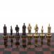 Шахматы бронзовые &amp;quot;Европейские&amp;quot; доска 32х32 см лемезит 125596