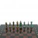 Шахматы &amp;quot;Рыцари&amp;quot; фигуры бронза / патина 28х28 см из лемезита 128216