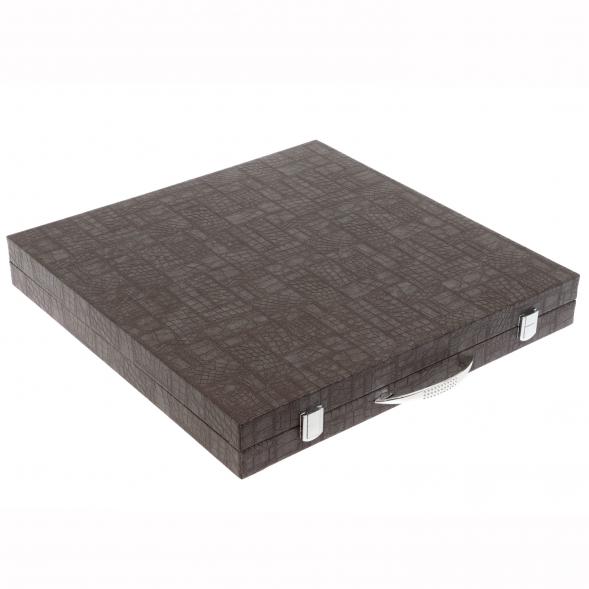 Шахматы эксклюзивные &amp;quot;Римские воины&amp;quot; доска 44х44 см камень лемезит 120705