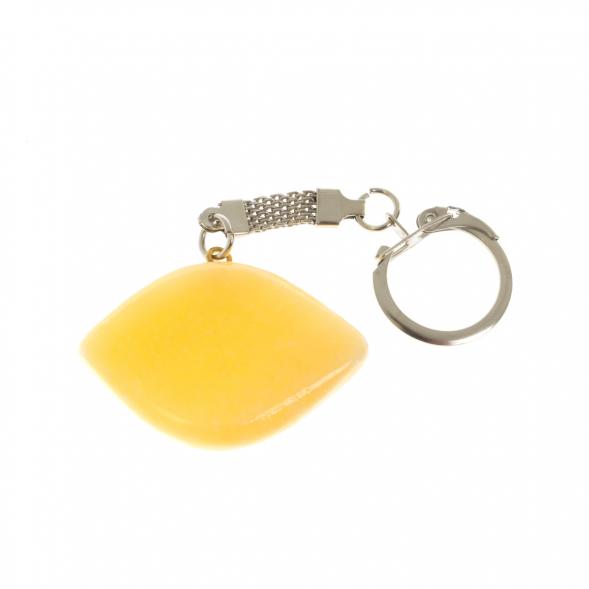 Брелок &amp;quot;остроконечный&amp;quot; из медового оникса 129751